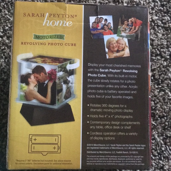 Sarah Peyton photo cube - Picture 3 of 4